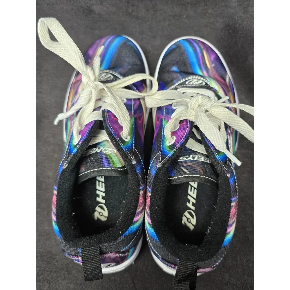 Heelys Pro20 Prints HE101138 Retro Galaxy Multicolor Skate Shoes Size YTH 3